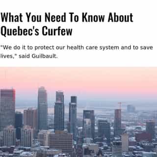 Here's everything you need to know about the current curfew in Quebec. ⁠
⁠
*Click the link in @mtlblog bio for the full story! ⁠
⁠
📸: Nelli Covali via @dreamstime⁠
