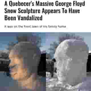 The sculpture was meant to pay homage to victims of racial discrimination.⁠
⁠
*Click the link in @mtlblog bio for the full story! ⁠
⁠
📸: Courtesy of Timothée de Sandro⁠
