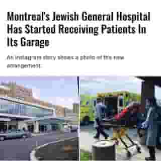 According to hospital projection data from the National Institute of Excellence in Health and Social Services (INESSS), updated on December 31, Greater Montreal area hospitals are likely to exceed bed capacity for the first time within the next three weeks.⁠
⁠
*Click the link in @mtlblog bio for the full story! ⁠
⁠
📸: Hôpital général juif & @urgences_sante⁠
