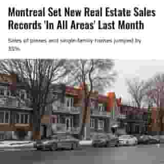 According to the Quebec Professional Association of Real Estate Brokers (QPAREB), sales were up 32% overall last month compared to December 2019.⁠
⁠
*Click the link in @mtlblog bio for the full story! ⁠
⁠
📸: Mykhailova Kateryna via @dreamstime⁠
⁠
#montrealigers #montreality #montrealcity #montreallife #quebeclife