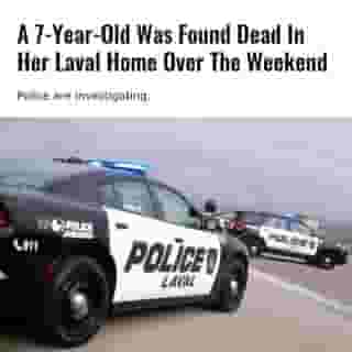 Service de police de Laval (SPL) spokesperson Stéphanie Beshara told Narcity Québec outlet that emergency services received a call at 2:30 p.m. "regarding a young girl in cardiopulmonary arrest."⁠
⁠
*Click the link in @mtlblog bio for the full story! ⁠
⁠
📸: Service de police de Laval via @facebook ⁠
