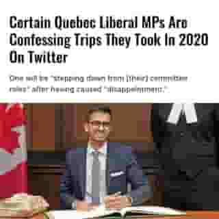 During the past day, various MPs from the Quebec Liberal Party have taken to social media to confess trips that they have taken in the midst of the pandemic.⁠
⁠
*Click the link in @mtlblog bio for the full story! ⁠
⁠
📸: Sameer Zuberi via @facebook⁠
⁠
#quebeclife #quebecois #quebecoise #montreality 