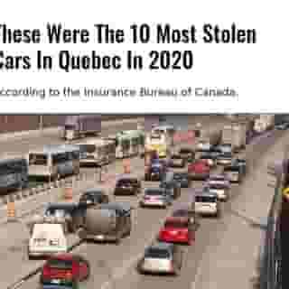 The list is compiled using "insurance claims data collected from nearly all automobile insurance companies in Canada," according to the association's website. 🚘⁠
⁠
*Click the link in @mtlblog bio for the full story! ⁠
⁠
📸: Vlad Podkhlebnik via @dreamstime⁠
