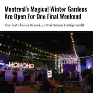 The event is described on its website as, "a little treasure hidden in the heart of the Quartier des spectacles and Place des Arts, which invites discovery, in a magical and luminous fairy-tale journey."⁠
⁠
*Click the link in @mtlblog bio for the full story! ⁠
⁠
📸: Village de Noël de Montréal⁠
