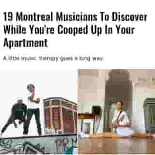 Our city is simply swimming in talent. And if there's anything that can help get one's mind off everything right now, it's the music that local Montreal artists create⁠
⁠
*Click the link in @mtlblog bio for the full story! ⁠
⁠
📸: @swingba & @charlottecardin⁠
⁠
#montreallife #mtlmusic #montrealoriginal #montrealer #mtlart #mtlartist