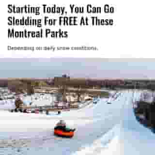 Now that Christmas has come and gone, we need new ways to embrace winter. That's why it's a good thing sledding season in Montreal has officially begun.⁠
⁠
*Click the link in @mtlblog bio for the full story! ⁠
⁠
📸: @mathieuperron.photos⁠
