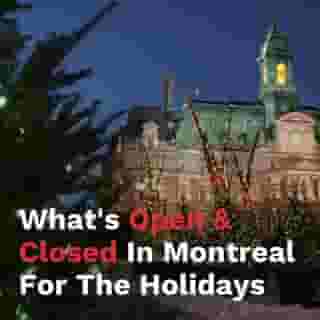 In addition to the usual Christmas closures — which can be hard enough to keep track of — there are additional shutdowns due to COVID-19.  ⁠
⁠
Full list of what's open and closed at the link in our bio.