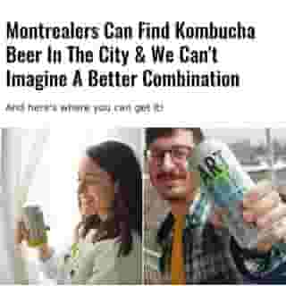 Montrealers definitely love to drink. But Montrealers also like to take their drinks to the next level. Like Art Kombucha, which combines the ultimate two things local love: kombucha and beer.⁠
⁠
⁠
*Click the link in @mtlblog bio for the full story! ⁠
⁠
📸: @artkombucha