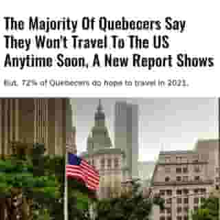 New stats show that most Quebecers don't feel ready to visit our neighbours to the south.⁠
⁠
*Click the link in @mtlblog bio for the full story! ⁠
⁠
📸: Pictura via @dreamstime⁠
⁠
#montrealigers #montreality #mtlmoments #montrealcity #montreallife #quebeclife #quebecjetaime