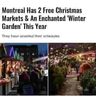 Montrealers will see locations around the city transform into festive winter wonderlands! ❄️⁠
⁠
*Click the link in @mtlblog bio for the full story! ⁠
⁠
📸: @noelmontreal⁠
⁠
#noelmtl #noelmontreal #montreality #christmasmarket #montrealigers #montrealwinter #montreallife⁠
