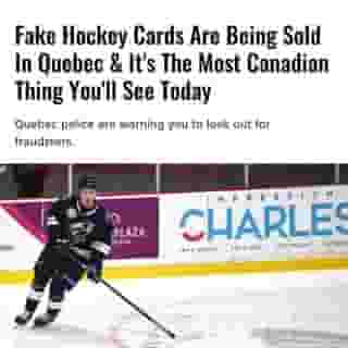 The SPVQ says that the cards are being sold "for over $100" in some cases and have made an appearance on eBay. ⁠
⁠
*Click the link in @mtlblog bio for the full story! ⁠
⁠
📸: Paul Mckinnon via @dreamstime⁠
⁠
#montrealigers #montreality #montrealcity #montreallife #quebeclife 