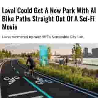 Laval might soon have a new park that looks like something straight out of a sci-fi movie — complete with bike paths powered by artificial intelligence and "smart" picnic tables.⁠
⁠
*Click the link in @mtlblog bio for the full story! ⁠
⁠
📸: CNW Group & @villedelavalqc⁠
⁠
#laval #mtlblog⁠
