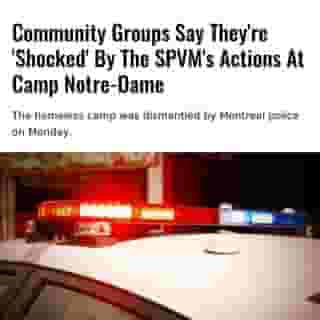 On Monday, members of the SPVM and Service de sécurité incendie de Montréal went to the campsite to evacuate the campers, a spokesperson for the City of Montreal told MTL Blog. ⁠
⁠
*Click the link in @mtlblog bio for the full story! ⁠
⁠
📸: Christian Ouellet via @dreamstime⁠
⁠
#montreal #montrealcity #montreality #mtlblog⁠
