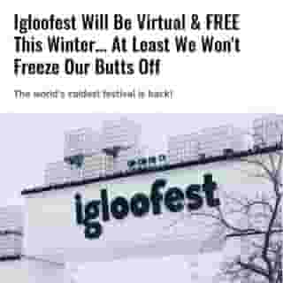 Igloofest is coming back in a completely new and reimagined way for winter 2021. It's also going to be free! But instead of dancing in a snowstorm, you'll be dancing from the comfort of your own home.⁠
⁠
*Click the link in @mtlblog bio for the full story! ⁠
⁠
📸: @igloofest_mtl⁠
⁠
#igloofest #montreality #montrealcity #montreal #mtlmoments #montreallife #montrealigers⁠
