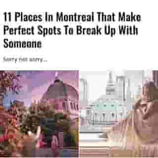 Our city is filled with spots where you can propose, enjoy a romantic evening and of course, where you can break up with someone.⁠
⁠
*Click the link in @mtlblog bio for the full story! ⁠
⁠
📸: @ericbranover⁠
⁠
#montrealigers #montreality #mtlmoments #montrealcity #montreallife #montrealfood #montreqaljetaime #mtlcity