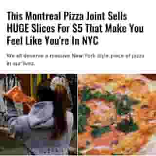 From oven brick pizzas to pizza squares and even Domino's, our city is stacked in amazing slices that'll make your mouth water.⁠
⁠
*Click the link in @mtlblog bio for the full story! ⁠
⁠
📸: @sliceandsoda⁠
⁠
#montreality #mtlmoments #montrealcity #montreallife #montrealfood #mtlfoodies #mtlfood #mtleats