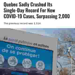 This is the first time new cases have increased by over 2,000 in a single day. The previous record was 1,514 on December 1.⁠
⁠
*Click the link in @mtlblog bio for the full story! ⁠
⁠
📸: Marc Bruxelle via @dreamstime⁠
