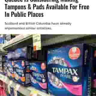 In April 2019, British Columbia became the first province in Canada to require its schools to offer free tampons and pads to students. ⁠
⁠
So, where does Quebec stand in the fight to ensure menstrual products are readily available? ⁠
⁠
*Click the link in @mtlblog bio for the full story! ⁠
⁠
📸: Roman Tiraspolsky via @dreamstime⁠
⁠
#montrealnews #quebec #mtlnews 