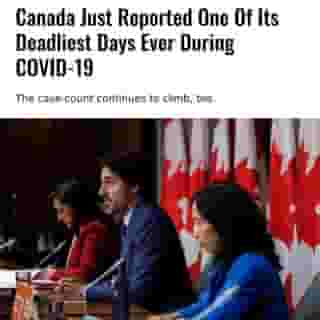 Canada reported its highest one-day increase in COVID-19 related deaths since the beginning of June.⁠
⁠
*Click the link in @mtlblog bio for the full story! 👈⁠
⁠
📸: @justinpjtrudeau