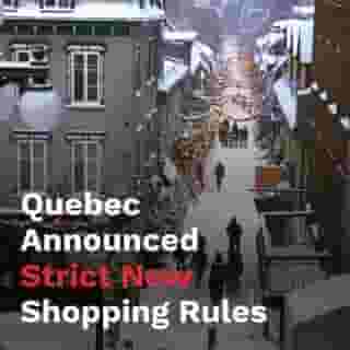 Quebec announced strict new rules for stores and malls during holiday shopping.⁠
⁠
Here's what to expect.⁠
⁠
*Click the link in @mtlblog bio for the full story! ⁠
⁠
