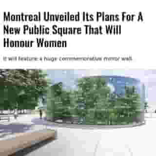 In an Instagram post, the mayor said that the new public square will honour "several women [...] for their vision, their convictions and the symbol they represent."⁠
⁠
*Click the link in @mtlblog bio for the full story! ⁠
⁠
📸: Angela Silver via Réalisons Montréal⁠
⁠
#montreality #montreallife #montrealcity #jetaimemontreal 