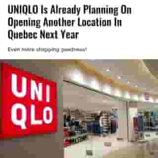 According to a press release, the company plans on opening another location in Spring 2021.⁠
⁠
*Click the link in @mtlblog bio for the full story! ⁠
⁠
📸: Photomall via @dreamstime⁠
⁠
#montrealigers #montreality #montrealcity #montreallife #uniqlocanada