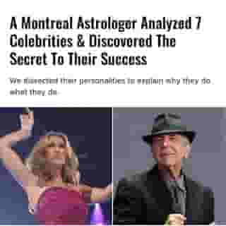 We asked our resident astrologer, Montrealer Eliza Robertson of Kosmic Tonic, for insight on why our favourite notable Quebecers are the way they are!⁠
⁠
*Click the link in @mtlblog bio for the full story! ⁠
⁠
📸: Semisatch via @dreamstime & @leonardcohen ⁠
⁠
#montrealigers #montreality #mtlmoments #montrealcity #montreallife #jetaimemontreal