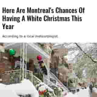 MTL Blog spoke with local meteorologist Alexandre Parent, who works for Environment Canada, on December 1 to see what the predicted weather is looking like for Christmas 2020 in our city.⁠
⁠
*Click the link in @mtlblog bio for the full story! ⁠
⁠
📸: Louise Rivard via @dreamstime⁠
⁠
#montrealigers #montreality #mtlmoments #montrealcity #montreallife #montreawinter