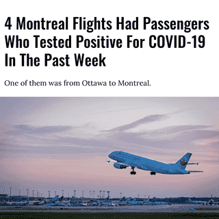 The government has a public list of potential flights, cruises and trains where people could have been exposed to COVID-19 on its official website.⁠
⁠
*Click the link in @mtlblog bio for the full story! ⁠
⁠
📸: Manjurul Haque via @dreamstime⁠
⁠
#montrealcity #montreallife #canadanews
