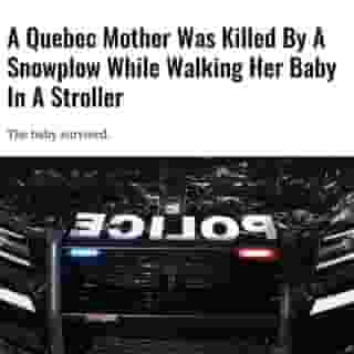 A tragic accident involving a snowplow and pedestrian with a baby occurred late on Monday afternoon in the small town of Cacouna in Quebec's Bas-Saint-Laurent region.⁠
⁠
*Click the link in @mtlblog bio for the full story! ⁠
⁠
📸: @sureteduquebec⁠
⁠
#montrealnews 