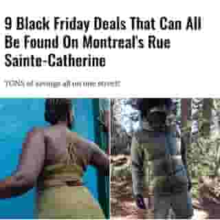 While this may have felt like the longest-shortest year ever, somehow it's almost Black Friday in Montreal again, which means lots of amazing deals are on their way to rue Sainte-Catherine.⁠
⁠
*Click the link in @mtlblog bio for the full story! ⁠
⁠
📸: @lululemon & @aritzia⁠
⁠
#blackfridaydeals #mtlshopping #montrealshopping #blackfriday2020