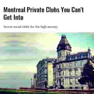 Secret social clubs for the high society.⁠
⁠
*Click the link in @mtlblog bio for the full story! ⁠
⁠
📸: @montreall⁠
⁠
⁠
