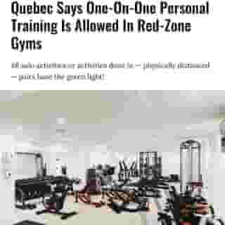 Questions have been circulating among Quebec gym owners and gym-goers with regards to what is actually allowed to take place in red-zone gyms. ⁠
⁠
*Click the link in @mtlblog bio for the full story! ⁠
⁠
📸: Humphrey Muleba via @unsplash⁠
⁠
#quebecnews #mtlnews #mtlgyms⁠
