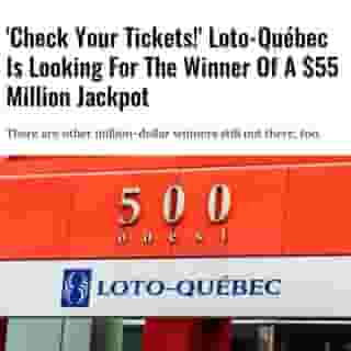 Check your tickets and tell your family to do the same! Loto-Québec is looking for a $55 million Lotto Max jackpot winner and three other new millionaires who've purchased winning tickets.⁠
⁠
*Click the link in @mtlblog bio for the full story! ⁠
⁠
📸: Derek Robbins via @dreamstime⁠
⁠
#lotoquebec #lotteryticket #lotterywinner #quebecnews #montrealnews⁠
