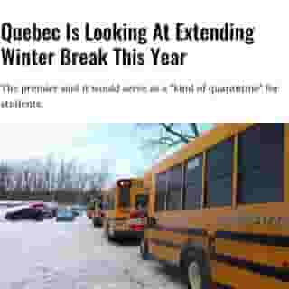 Legault suggested that this extra time off could limit infections after any family gatherings that might occur during the holidays.⁠
⁠
*Click the link in @mtlblog bio for the full story! ⁠
⁠
📸: Viorel Margineanu via @dreamstime⁠
⁠
#quebecnews #quebecschool #universitybreak #holidayseason ⁠
