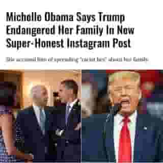 In a lengthy and super-honest new Instagram post, Michelle Obama spoke candidly about the U.S. election, Donald Trump and democracy in America.⁠
⁠
*Click the link in @mtlblog bio for the full story! 👈⁠
⁠
📸: @michelleobama & Georgesheldon via @dreamstime⁠
⁠
#michelleobama #obama #thewhitehouse 