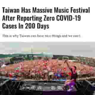 Over the weekend, Taiwan showed the world just how merry life could be without soaring cases of COVID-19. The photos from the event are bound to make you nostalgic for times when we could gather in (extremely) large groups.⁠
⁠
*Click the link in @mtlblog bio for the full story! 👈⁠
⁠
📸: @ultrataiwan⁠
⁠
#ultrataiwan #taipei #musicfestival #taiwanmusic #taiwan