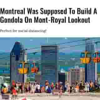 The idea was to build a gondola that would take you from Parc Jean-Drapeau, all the way to the top of Mont-Royal.⁠
⁠
*Click the link in @mtlblog bio for the full story! ⁠
⁠
📸: @expedia⁠
⁠
#montreal #mtl #gondola #montroyal #montroyallookout