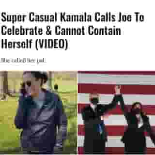 What is there left to do after winning the U.S Election? For Kamala Harris, it's calling Joe Biden and joyful laughter.⁠
⁠
*Click the link in @mtlblog bio for the full story! 👈⁠
⁠
📸: @kamalaharris⁠
⁠
#biden #harris #bidenharris #election