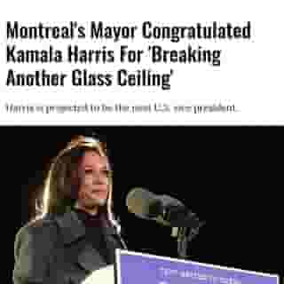 Harris is projected to be the first Black person and first person of Indian descent to be vice president.⁠
⁠
*Click the link in @mtlblog bio for the full story! 👈⁠
⁠
📸: @kamalaharris⁠
⁠
#mtl #montreal #mayorplante #kamalaharris #biden #election #president #vicepresident