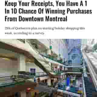 Twenty-five percent of Quebecers said they were planning on starting their holiday shopping on November 1, according to a survey by the Conseil québécois du commerce de détail. Well, there's a new deal you'll want to keep in mind when doing your holiday shopping this year!⁠
⁠
*Click the link in @mtlblog bio for the full story! ⁠
⁠
📸: Marc Bruxelle via @dreamstime⁠
⁠
#mtl #montreal #holidayshopping #shopmontreal #shopmtl⁠
