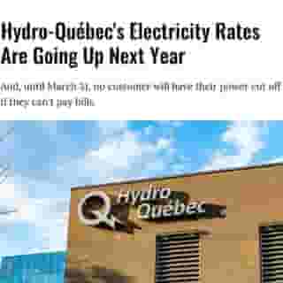 The increase will follow a one-year rate freeze announced in April 2020.⁠
⁠
*Click the link in @mtlblog bio for the full story! ⁠
⁠
📸: Derek Robbins via @dreamstime⁠
⁠
#quebecnews #montrealnews #hydroquebec ⁠
