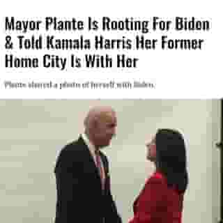 Montreal Mayor Valérie Plante took to Twitter to share a message of support for former Vice President Joe Biden and his running mate, former Montrealer Kamala Harris, as the U.S. election rages on⁠
⁠
*Click the link in @mtlblog bio for the full story! ⁠
⁠
📸: @val_plante⁠
⁠
#mtl #montreal #kamalaharris #mayorplante #biden