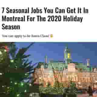 For those of you looking to earn a little extra $ this holiday season!⁠
⁠
*Click the link in @mtlblog bio for the full story! ⁠
⁠
📸: Vlad Ghiea via @dreamstime⁠
⁠
#job #montrealjob #montrealjobs #mtljob #mtljobs