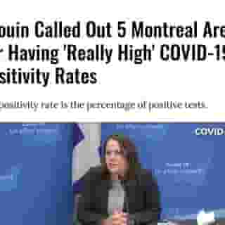 Dr. Mylène Drouin, Montreal public health director, specified in a press conference on October 30 that while the city's COVID-19 test positivity rate is stable, some areas are being affected at rates almost three times higher than others.⁠
⁠
*Click the link in @mtlblog bio for the full story! ⁠
⁠
📸: @sante_montreal⁠
⁠
#mtl #montreal #mtlnews #covid #covidmtl #covid19 #covidquebec #publichealth