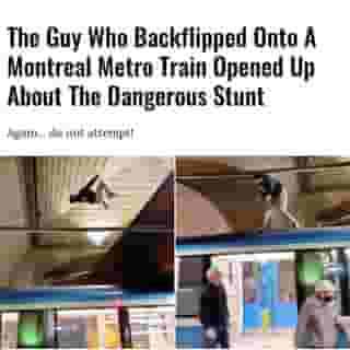 "I still have a little knee pain," Vincent Leblanc told MTL Blog.⁠
⁠
*Click the link in @mtlblog bio for the full story! ⁠
⁠
📸: @vince.erc ⁠
