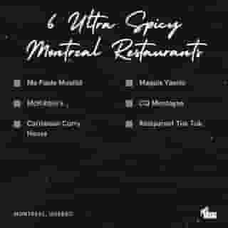 Spice up your (lockdown) life!  Here's 6 ultra spicy Montreal restaurants to try 🌶⁠
⁠
*Click the link in @mtlblog bio for the full list! 