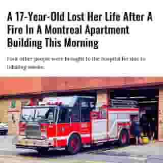 The fire began around 4 a.m. Tuesday morning.⁠
⁠
*Click the link in @mtlblog bio for the full story! ⁠
⁠
📸: Cagkan Sayin via @dreamstime⁠
