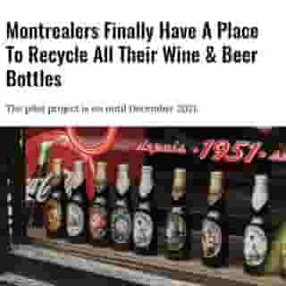 The City of Montreal, in collaboration with the borough of Ahuntsic-Cartierville and the Verrecycle citizen group, has just launched a new pilot project that finally gives Montrealers a place to recycle wine and beer bottles. ⁠
⁠
*Click the link in @mtlblog bio for the full story! ⁠
⁠
📸: Jennifer Lobo via @dreamstime⁠
⁠
#mtl #montreal #recycling #quebec #bottledepot #mtlnews #recyclingquebec⁠

