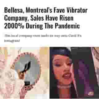 We spoke with Bellesa CEO Michelle Shnaidman about the need to create more safe spaces where women can talk about sex.⁠
⁠
Click the link in @mtlblog bio for the full story! ⁠
⁠
📸: @bellesaco⁠
⁠
#mtl #montreal #vibrator #sextoy #pandemic ⁠
